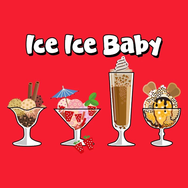 Coupe glacée, dessert glace