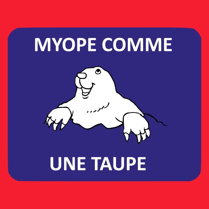 Short-sighted as a mole