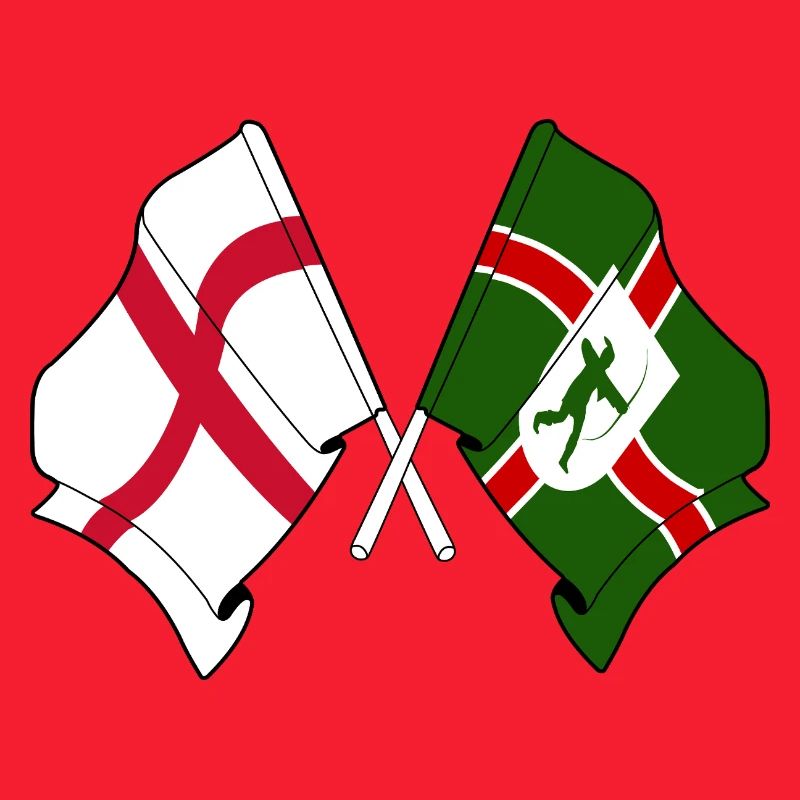 Drapeaux du Nottinghamshire × Angleterre