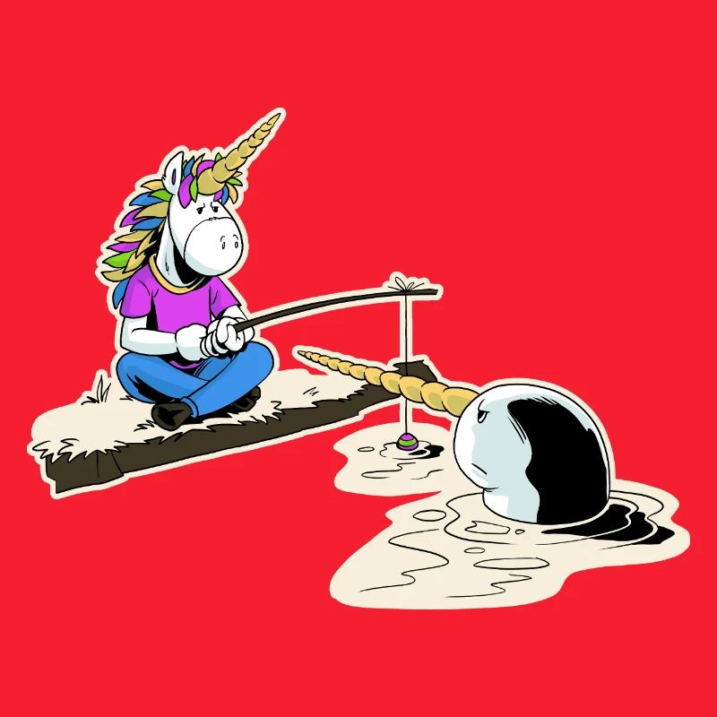 Einhorn und Narwal