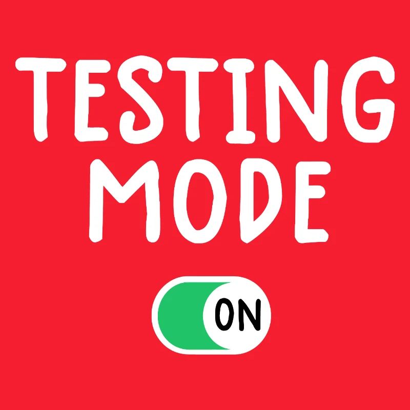 Testing Mode On Graphic Tee