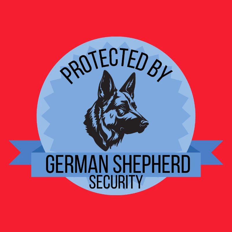 Protected By German Shepherd Security