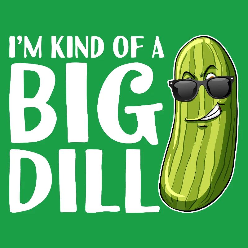 Big Dill Pickle Pun Tee
