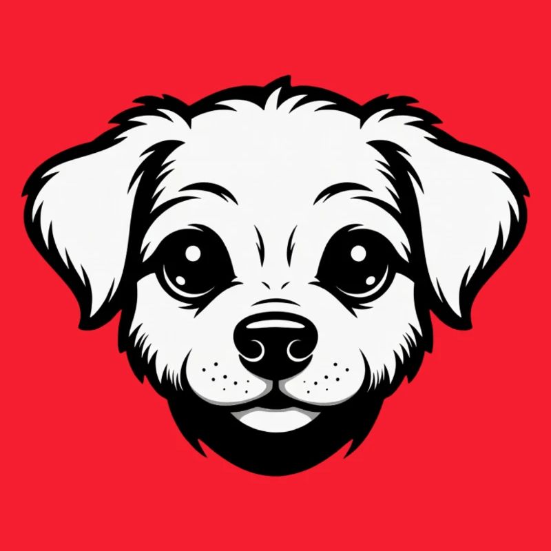 Un design de chiot mignon