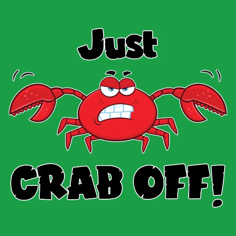 Einfach abhacken! - Eine gefährliche Krabbe, oder vielleicht eine lustige?