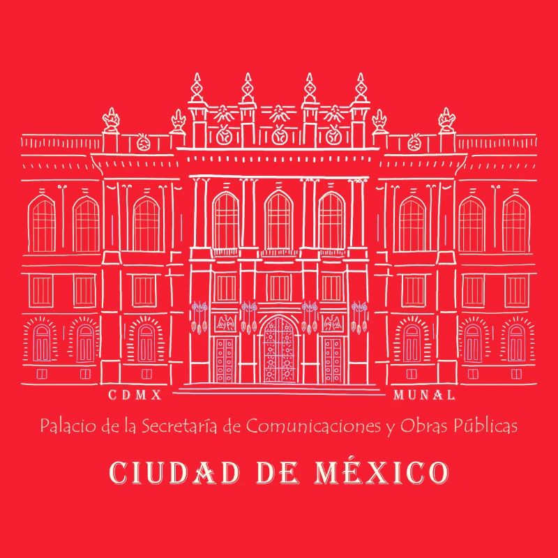 Mexico, Musée d’art, Dessin à la main