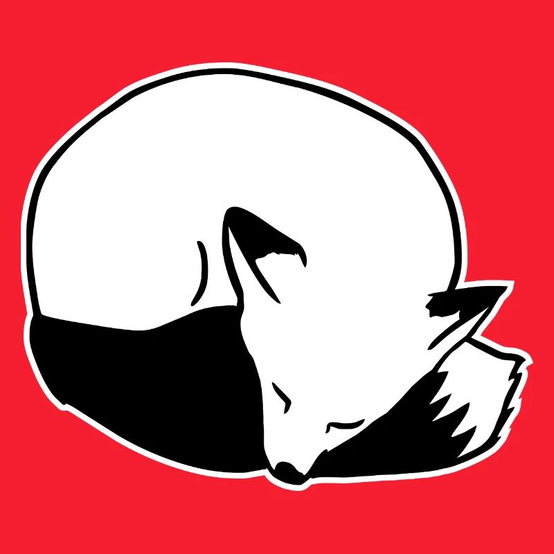 Fuchs schlafend: Niedlich, Kawaii & Comic Stil