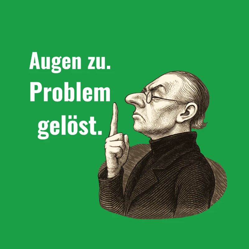 Close your eyes – problem solved.