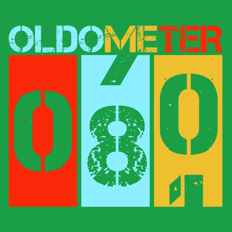Anniversaire rétro de 80 ans d’Oldometer 80 ans