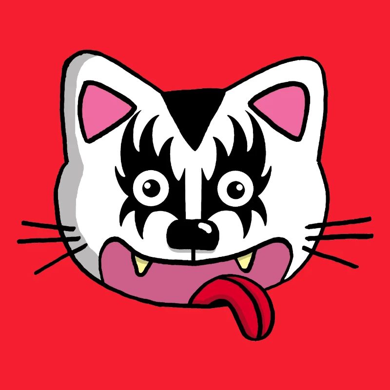 Cute but demonic cat