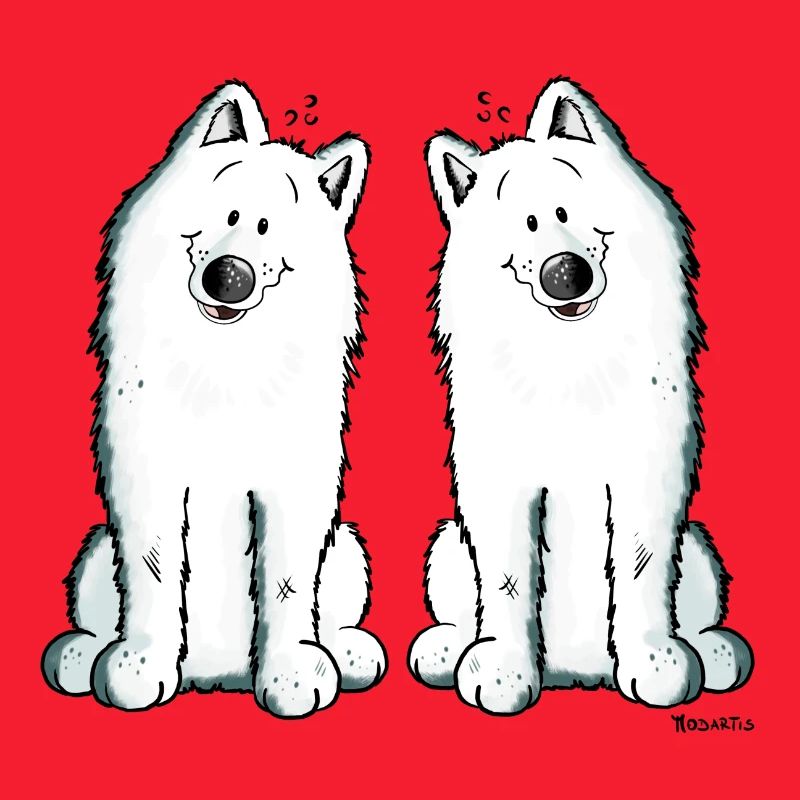 Samoyed Team - Samoyède