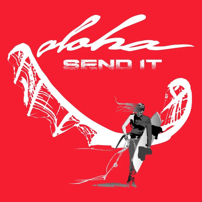 Send it Kitesurferin
