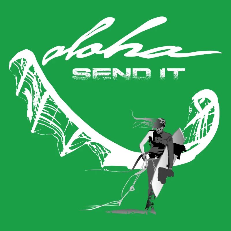 Send it Kitesurferin