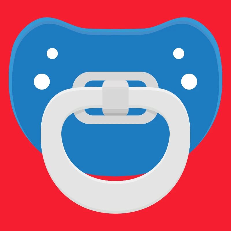 Blue pacifier