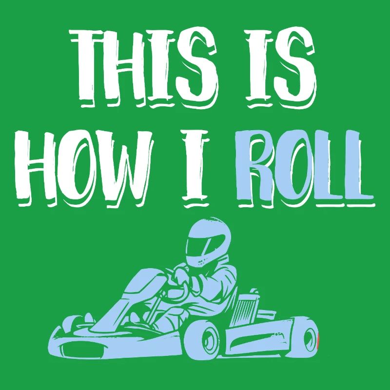 C’est comme ça que je joue l’art de la course de karting