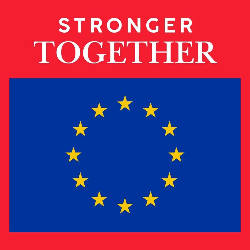 Strong together EU flag