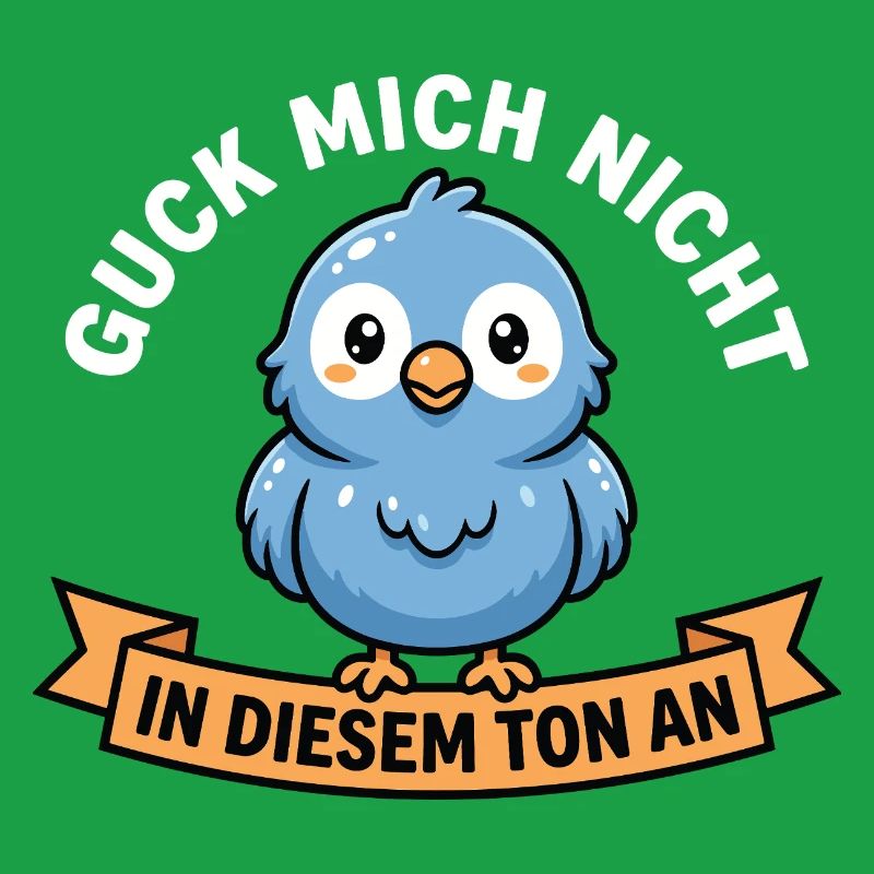 Ne me regarde pas sur ce ton ! Conception des oiseaux