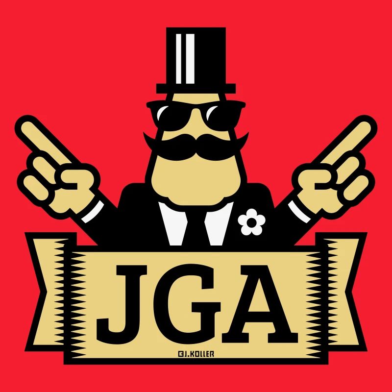 JGA Handzeichen (Junggesellenabschied / 3C)