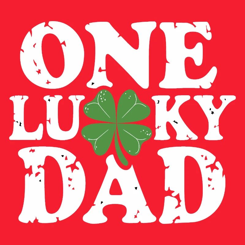 One Lucky Dad Kleeblatt