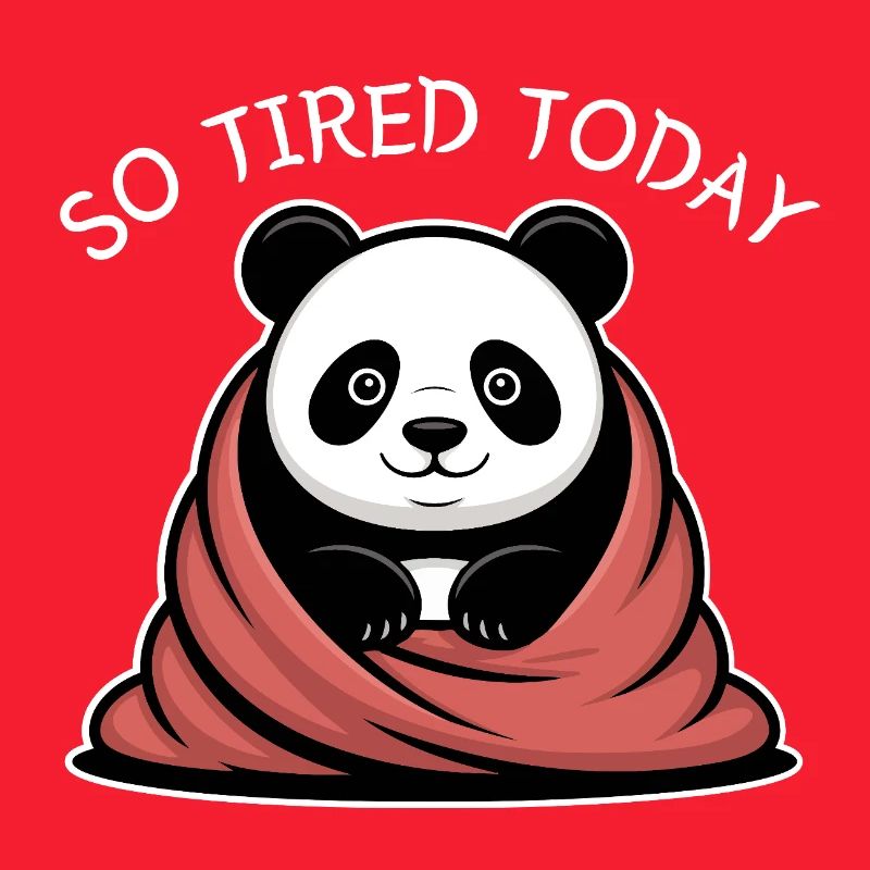 Panda Cuddle Dream Under Blanket