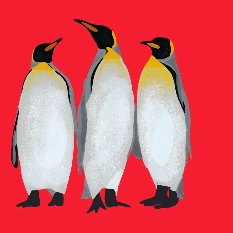 Three Penguins