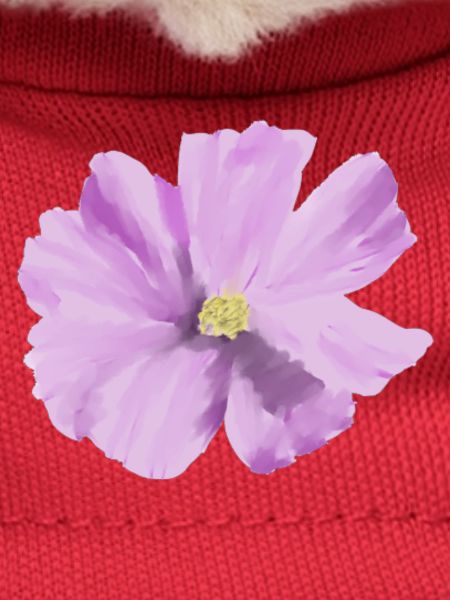 Lilas fleur aquarelle