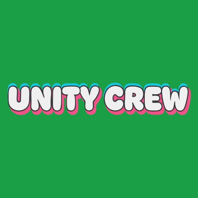 Unity Crew Graffiti Bulle Couleur