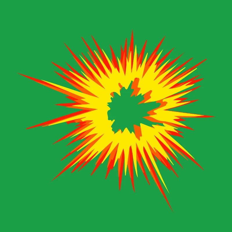 Explosion Star Flame