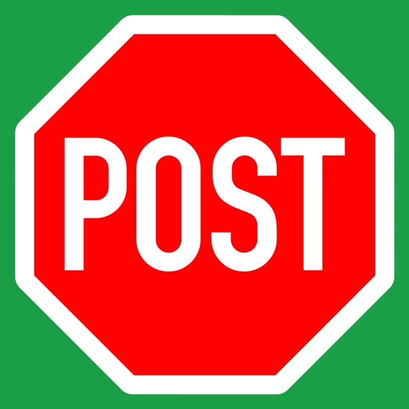 stop oder post?