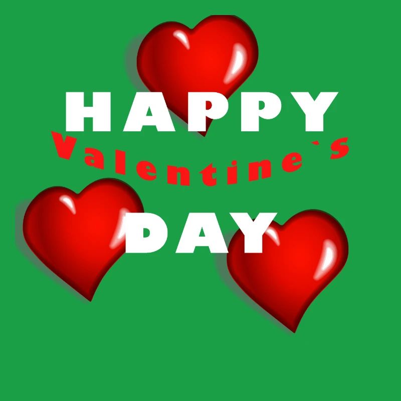 Valentinstag Herz Design Liebe