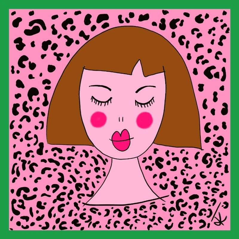 FILLE LÉOPARD
