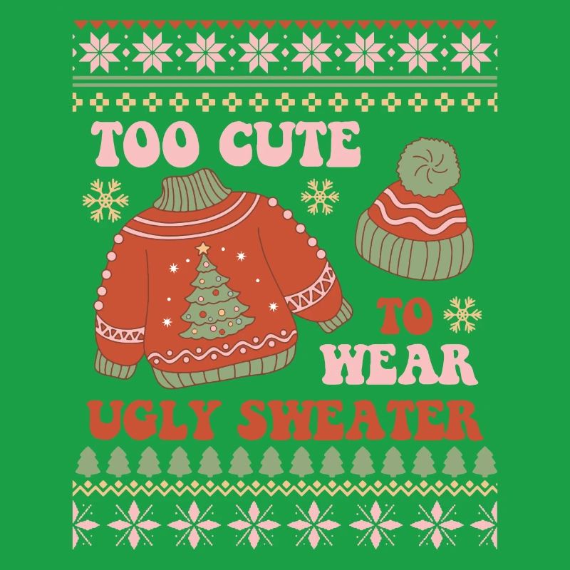 Pull de Noël moche