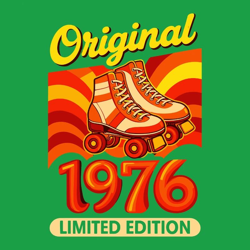Original 1976 Limited Edition Retro Roller Skate