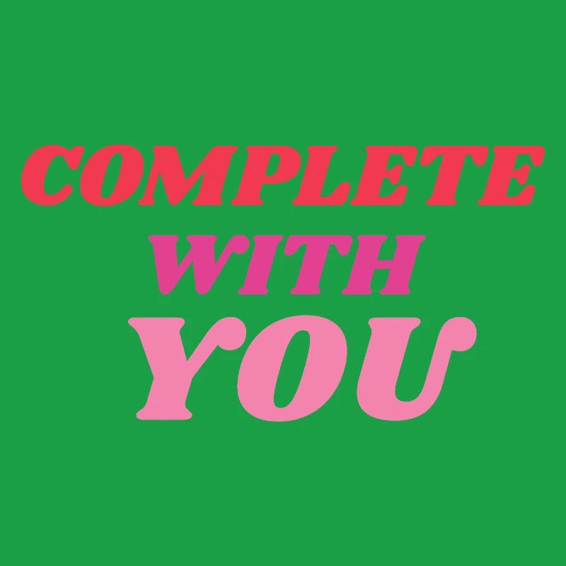 Vollständig mit Dir Romantic Statement