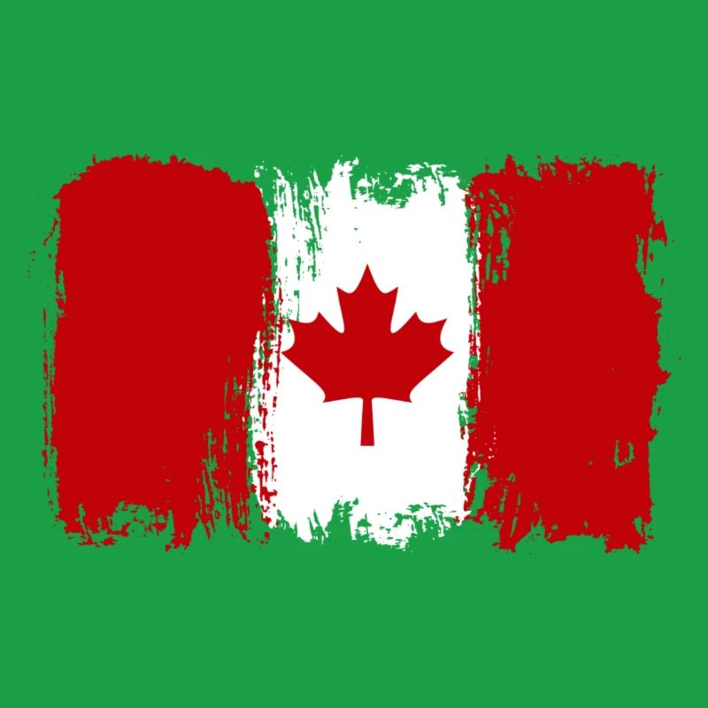 Maple Leaf Ink Splash