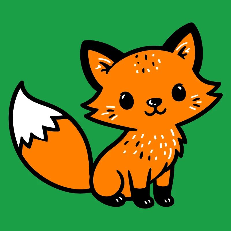 Fuchs Niedlich Comic