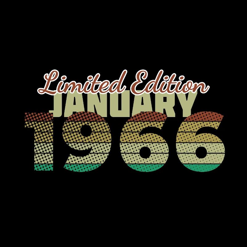 60e anniversaire Édition Limitée (SCR) 01/1966