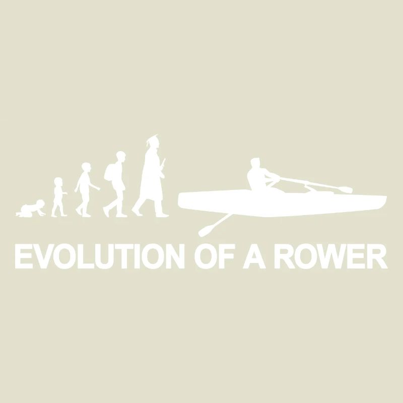 Kind zum Ruderer Evolution