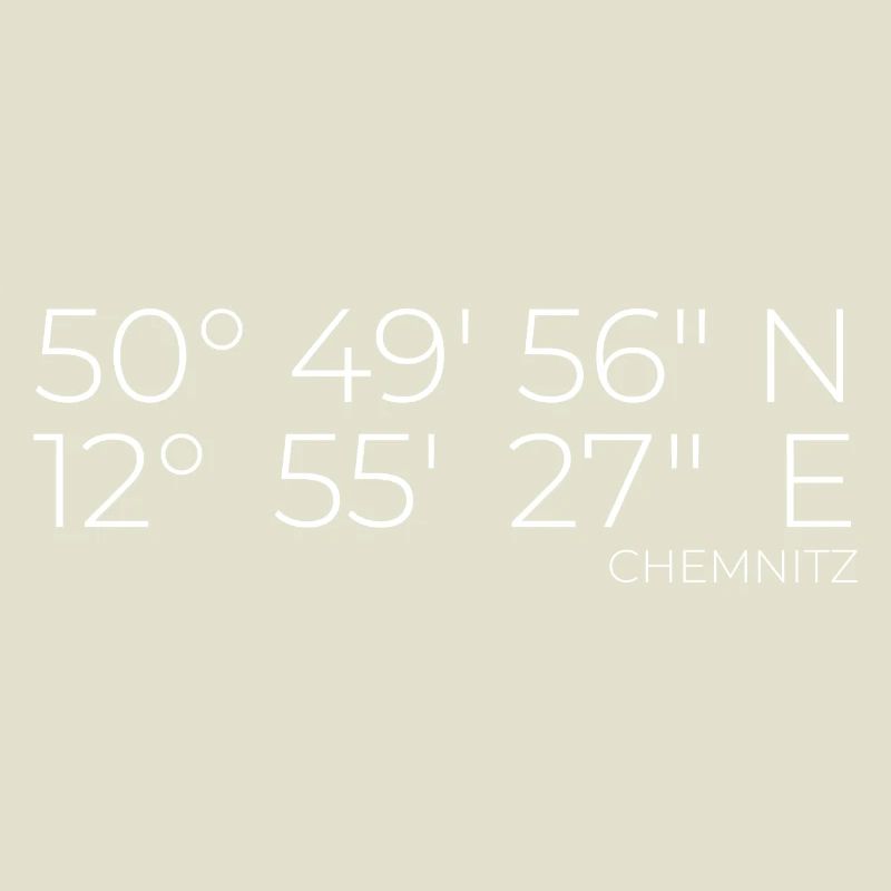 Coordinates Chemnitz