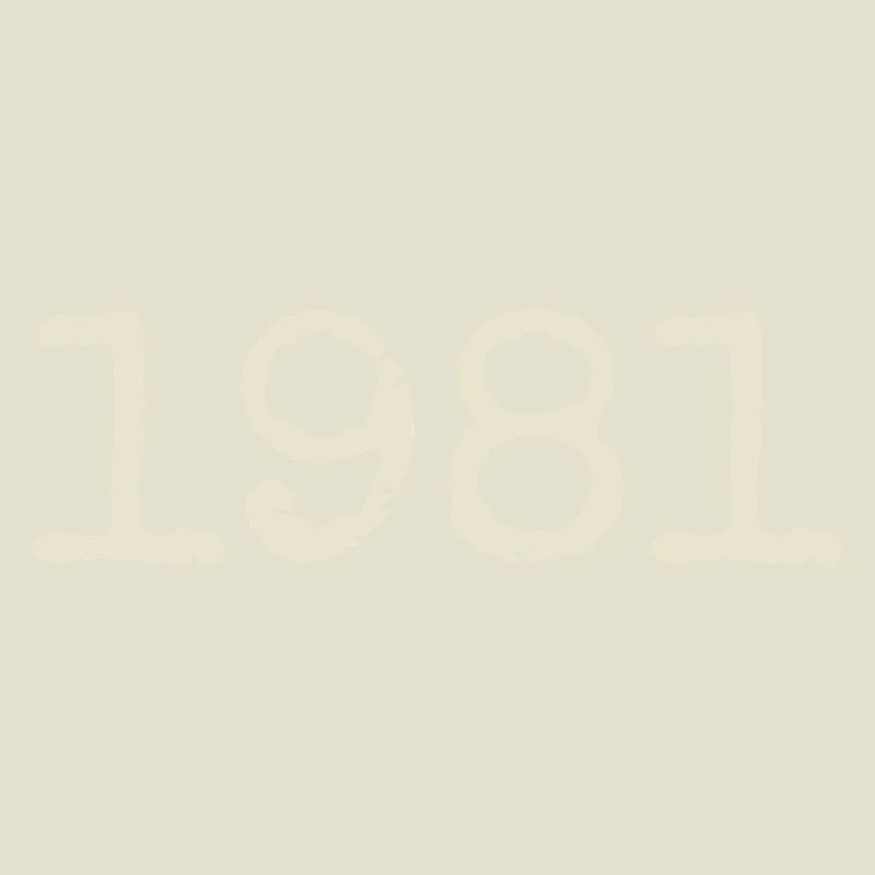 1981 Anniversary Gift - Awesome since 1981