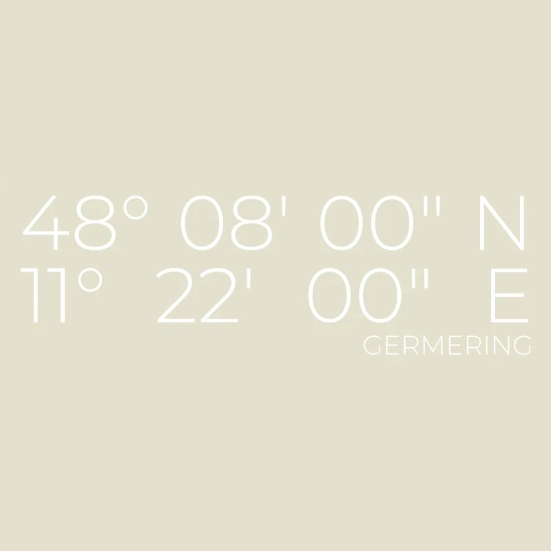 Coordinates Germering, Bavaria