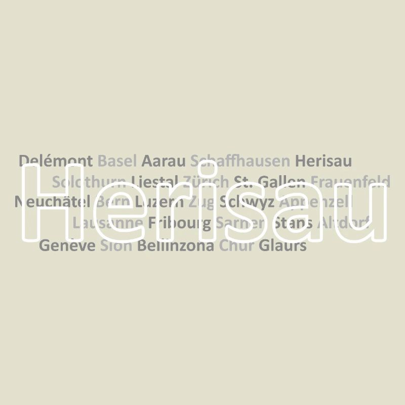 Schweizer Städte Herisau