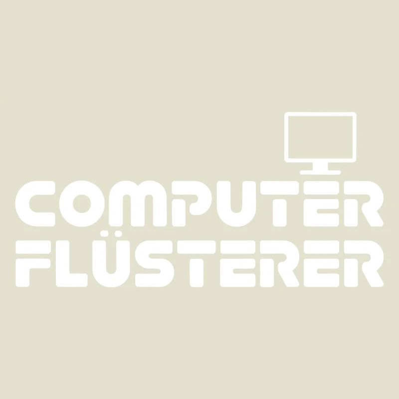 Computer Flüsterer Retro-Print