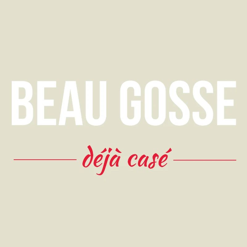 Beau gosse déja casé