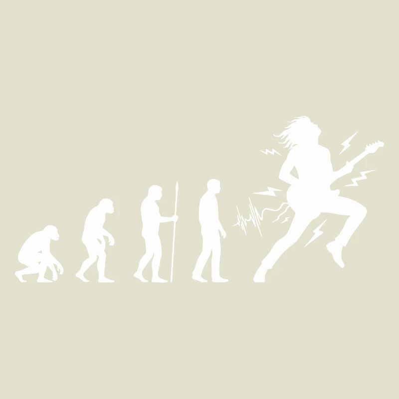 Evolution zum Rockmusiker Gitarren Design