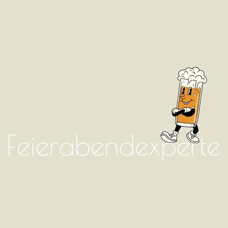 Feierabendexperte Bierheld Cartoon