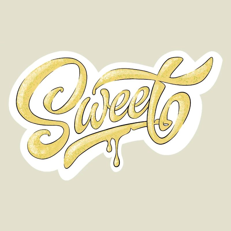 Conception de typographie Sweet Script