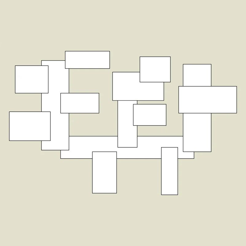 rectangles just squares in composition