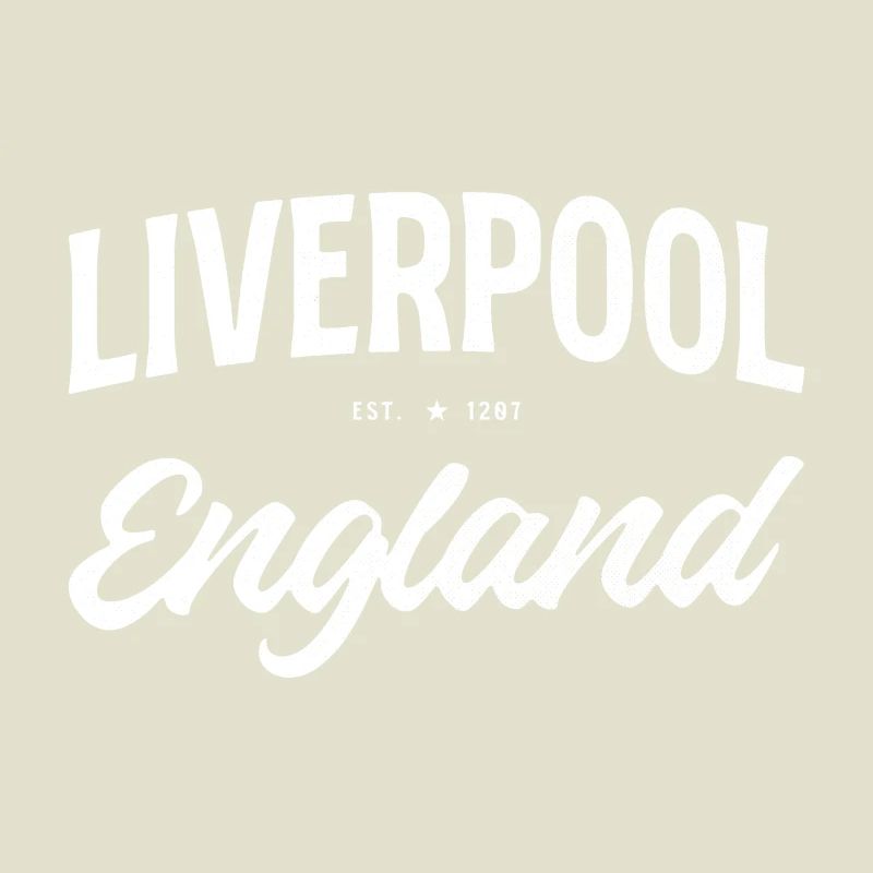 Vintage Liverpool Script Stil