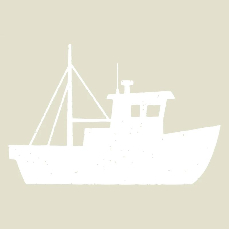 Fischkutter Boot Nordsee Vektor